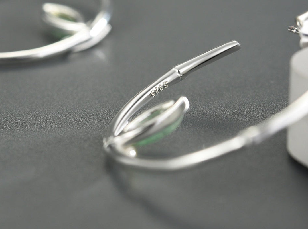 Bamboo-Earrings-With-Aventurine-Leaf-By-Yonandole_7