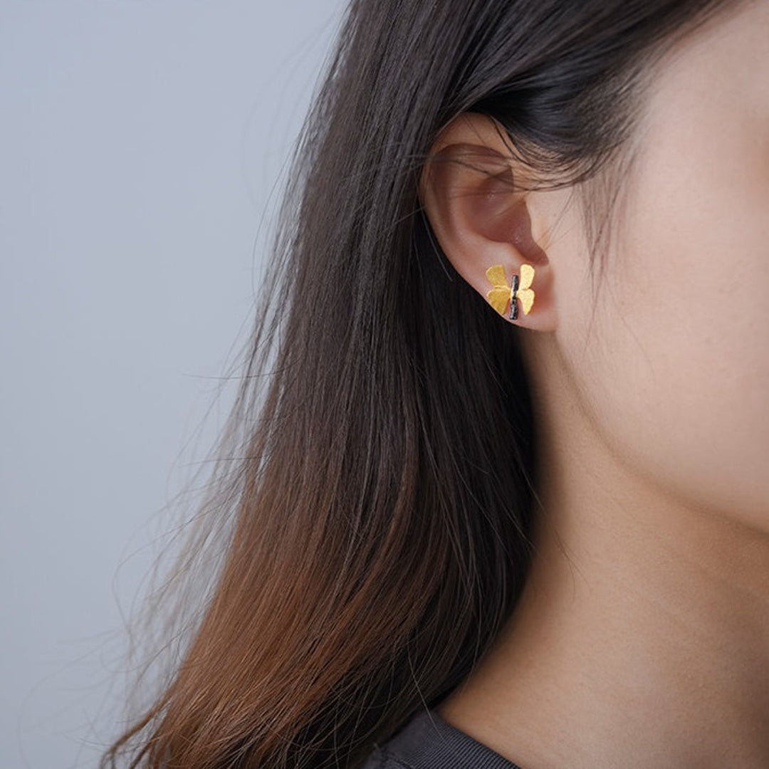 Butterfly-Earrings-With-Small-Ginkgo-Leaves-By-Yonandole_11