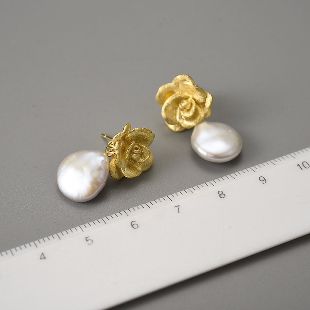 Camellia-Earrings-With-Baroque-Pearl-By-Yonandole_6