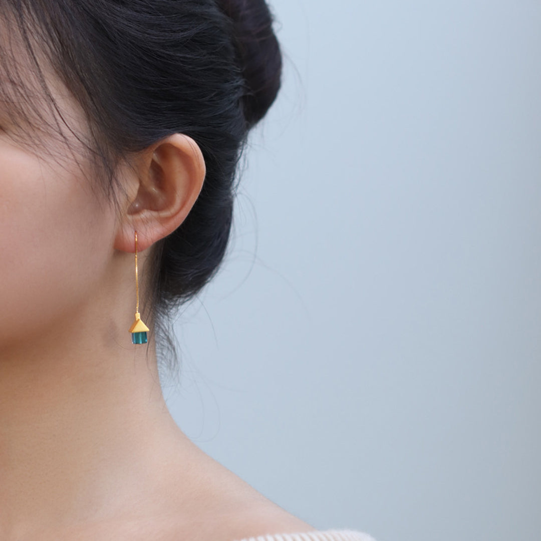 Crystal-Glass-Mini-House-Dangle-Earrings-By-Yonandole_4