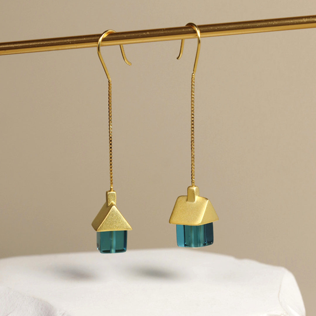 Crystal-Glass-Mini-House-Dangle-Earrings-By-Yonandole_6