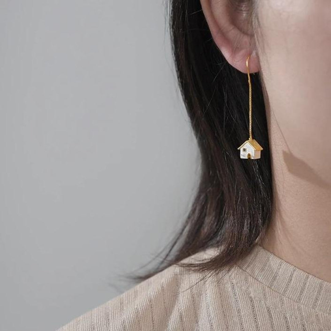Dangle-Earrings-With-A-Tiny-House-By-Yonandole_4