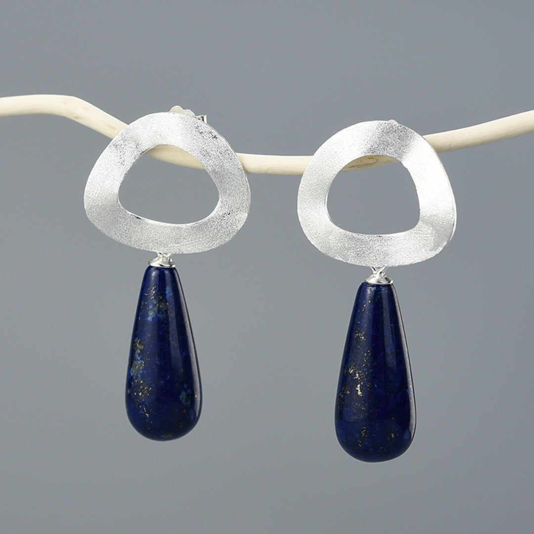 Dangle-Earrings-With-Aventurine-Or-Lapis-Lazuli-By-Yonandole_7