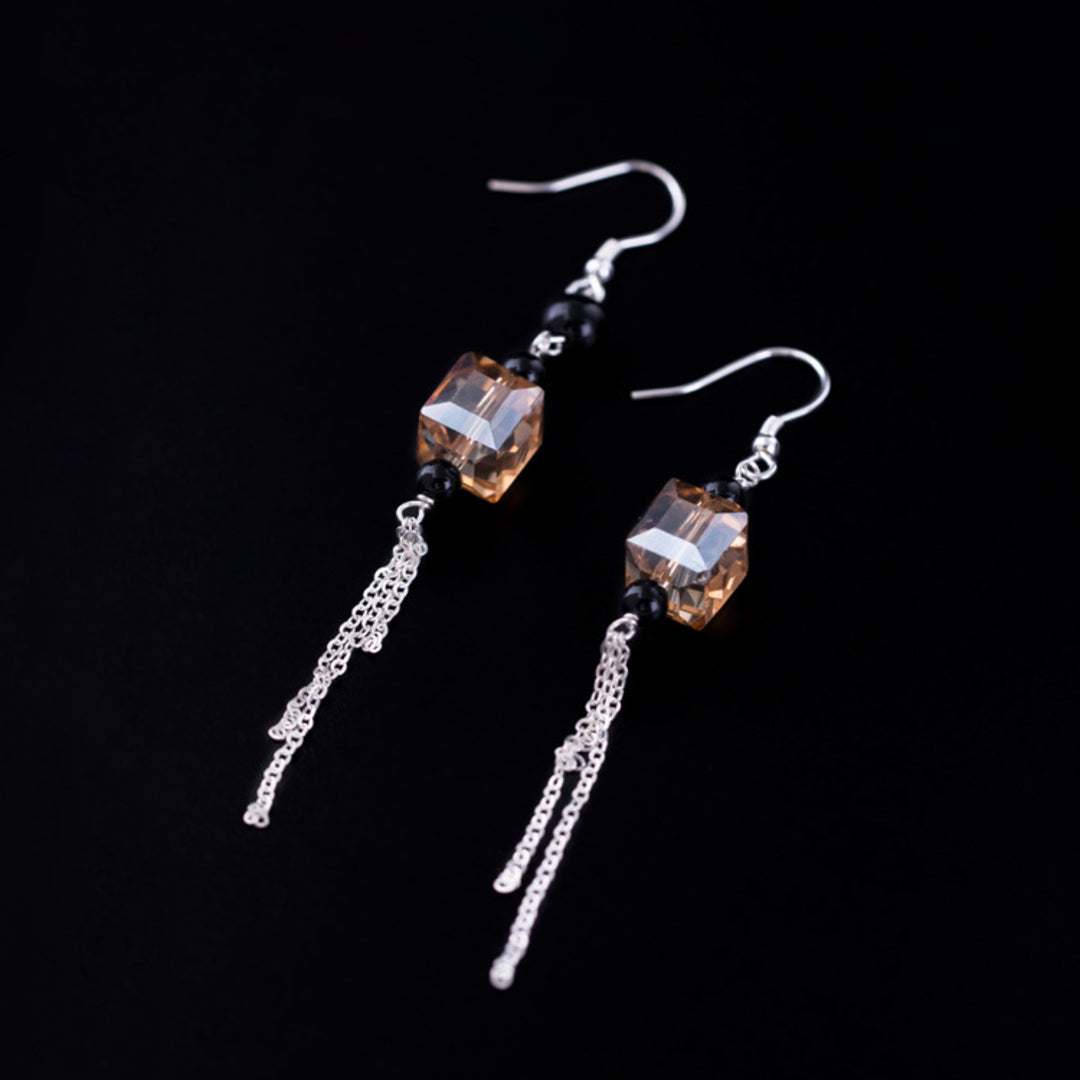 Dangle-Earrings-With-Black-Agate-And-Crystal-Cube-By-Yonandole_6