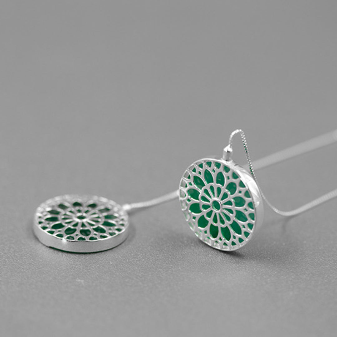 Dangle-Earrings-With-Ornamental-Round-By-Yonandole_9