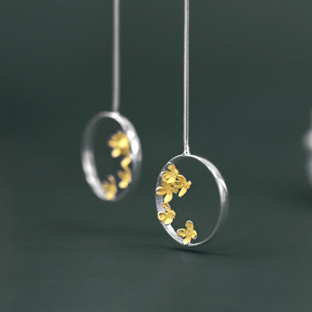 Dangle-Earrings-With-Osmanthus-Flowers-By-Yonandole_3a