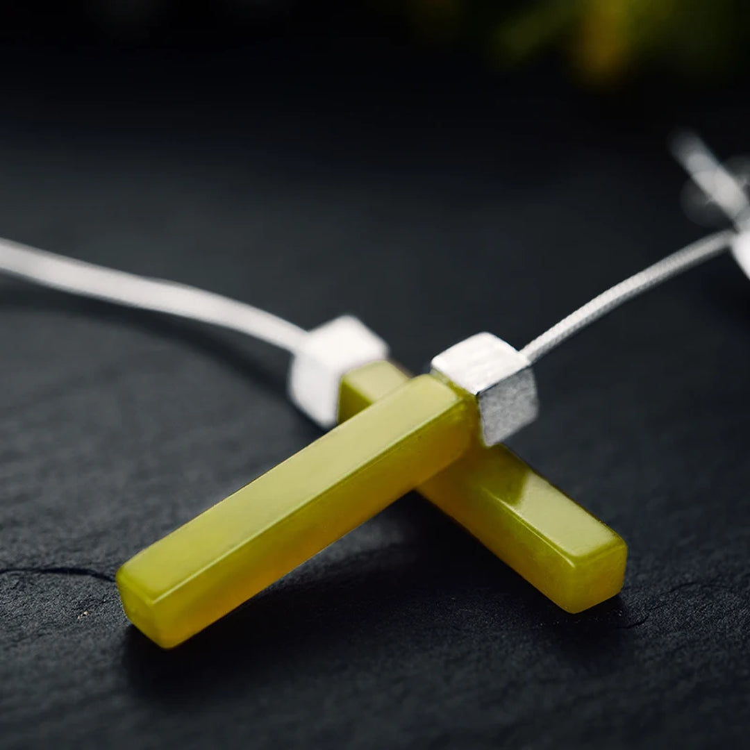 Dangle-Earrings-With-Serpentine-Cuboid-By-Yonandole_1