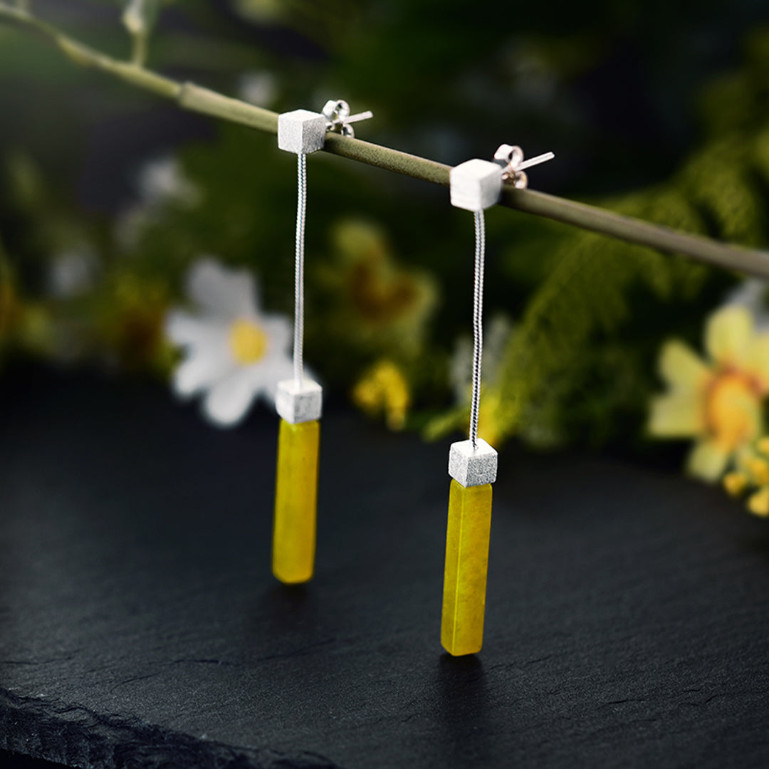 Dangle-Earrings-With-Serpentine-Cuboid-By-Yonandole_4