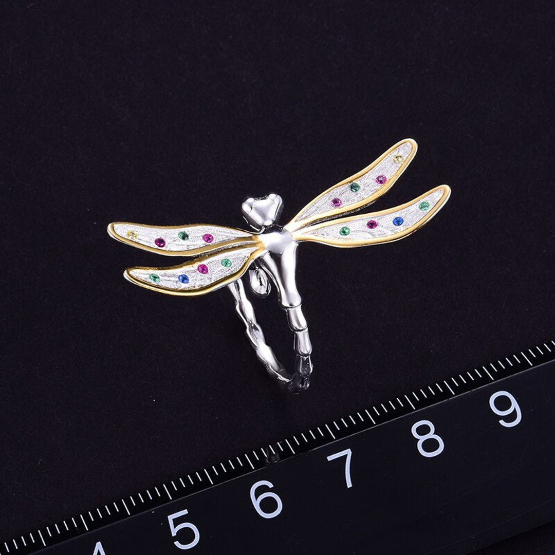 Dragonfly-Ring-With-Colorful-Zirconia-By-Yonandole_6