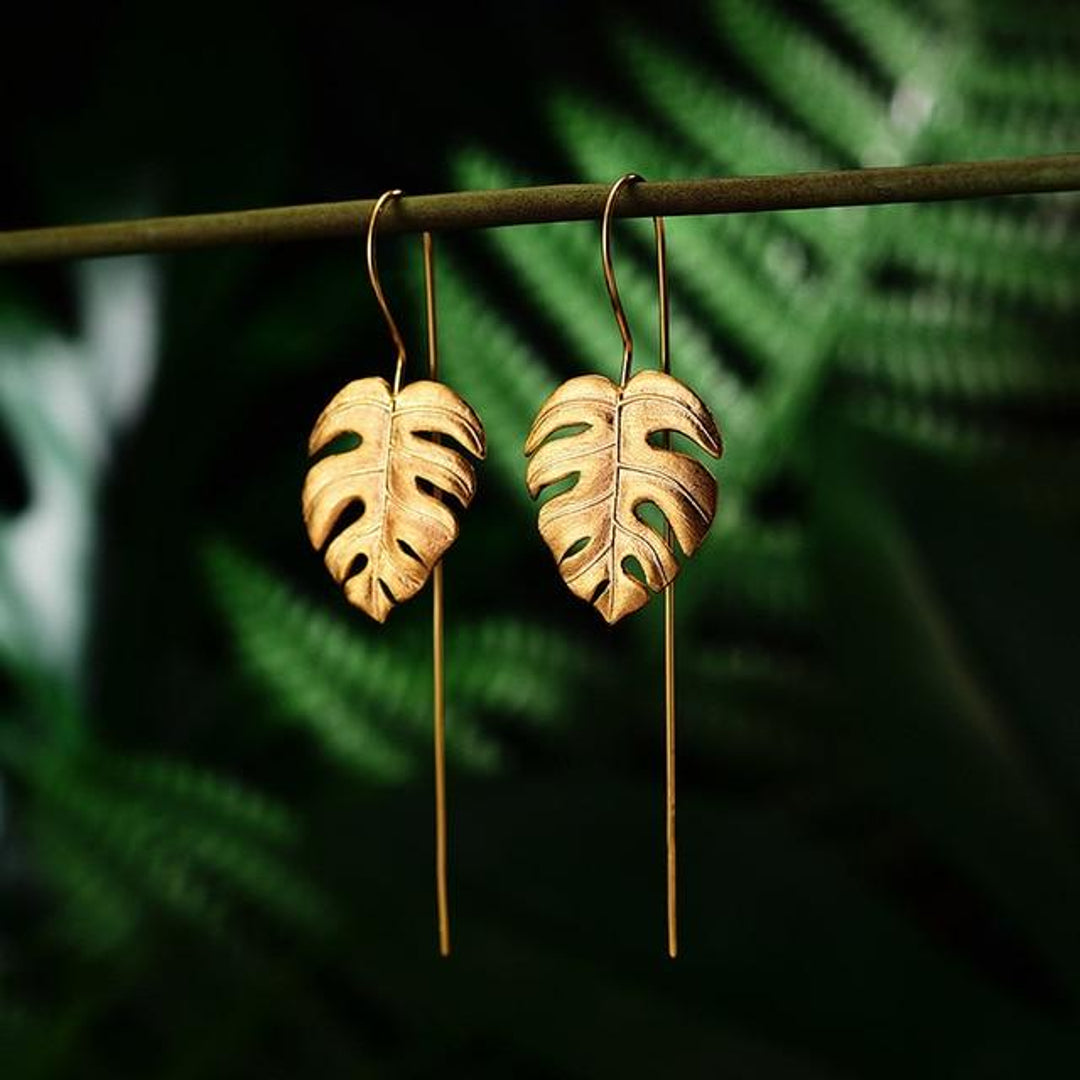 Earrings-With-Monstera-Leaf-By-Yonandole_3