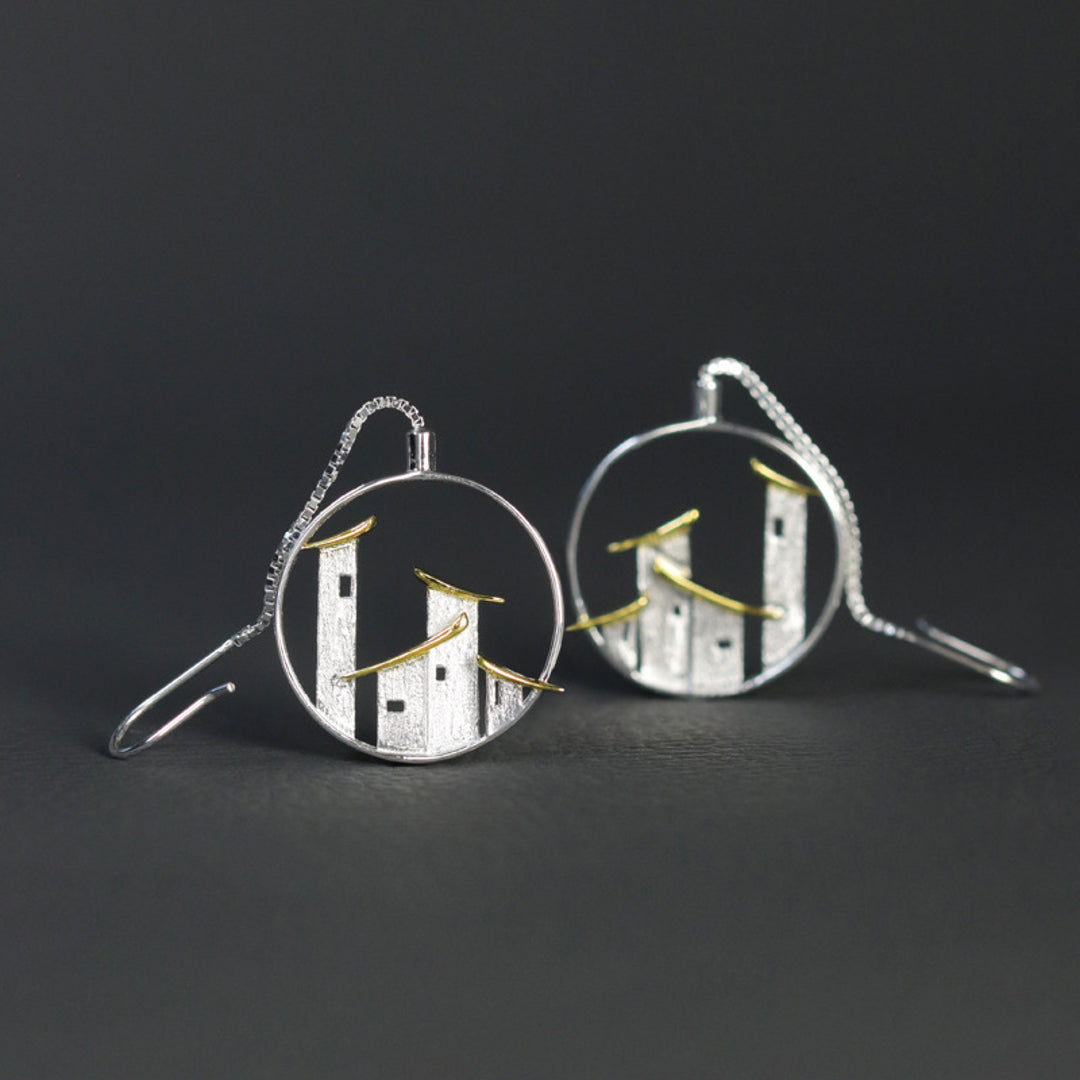 Earrings-With-Small-Village-Houses-By-Yonandole_12