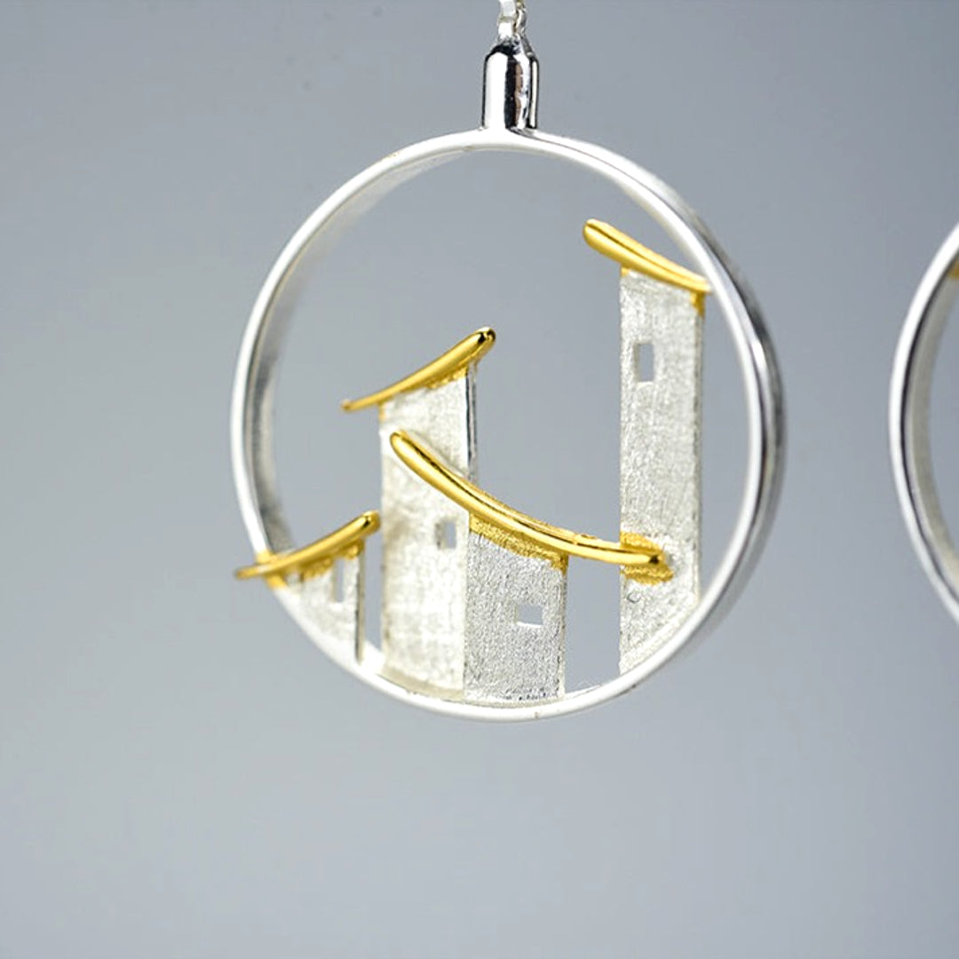 Earrings-With-Small-Village-Houses-By-Yonandole_4