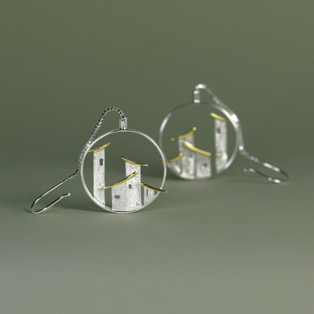 Earrings-With-Small-Village-Houses-By-Yonandole_9