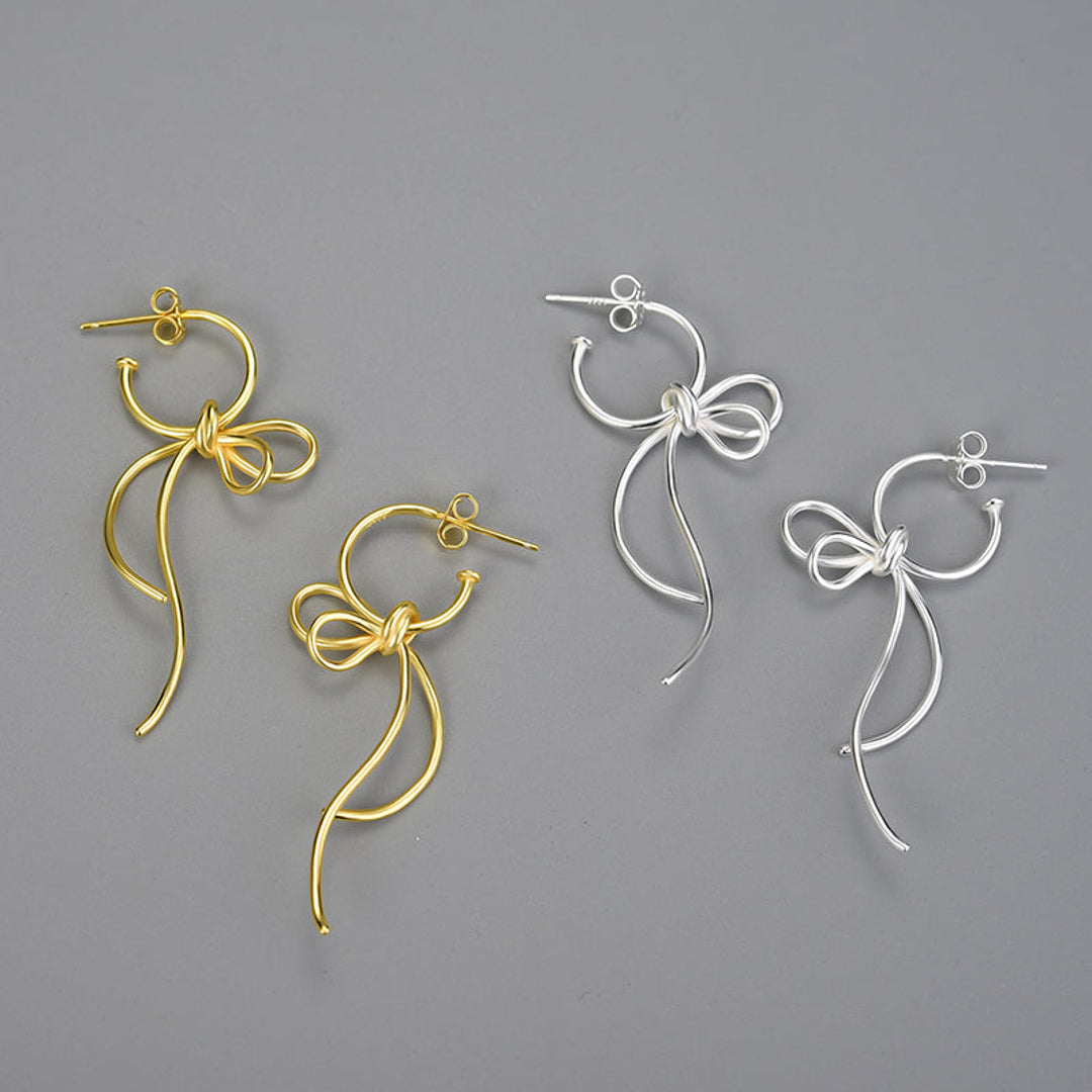 Earrings-With-Thread-And-Loose-Knot-By-Yonandole_3