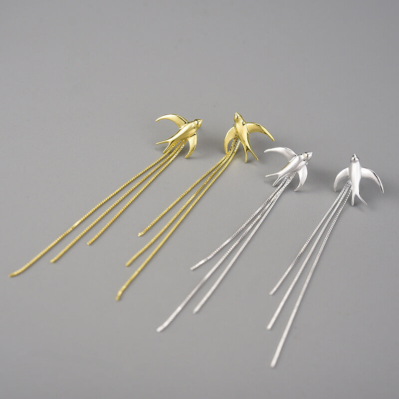 Flying-Swallow-Earrings-With-Long-Tassel-By-Yonandole_5a