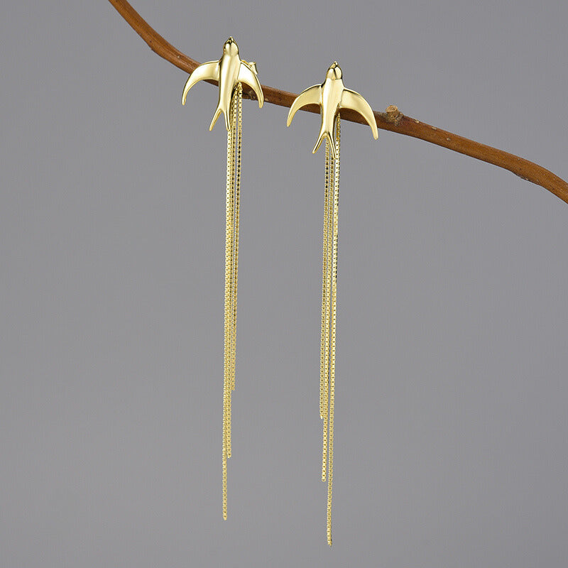 Flying-Swallow-Earrings-With-Long-Tassel-By-Yonandole_6a