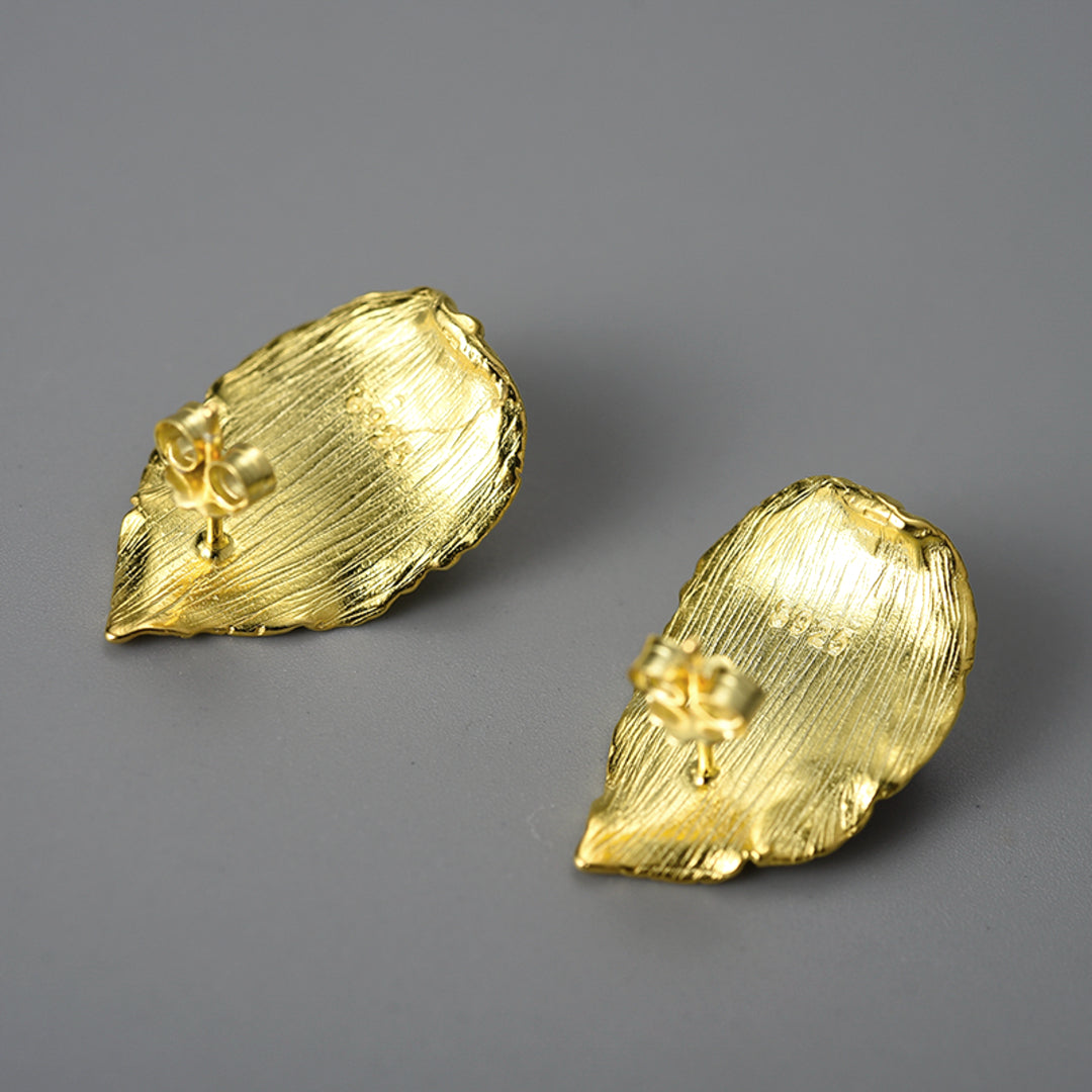 Leaf-Earrings-With-Natural-Freshwater-Pearl-By-Yonandole_12