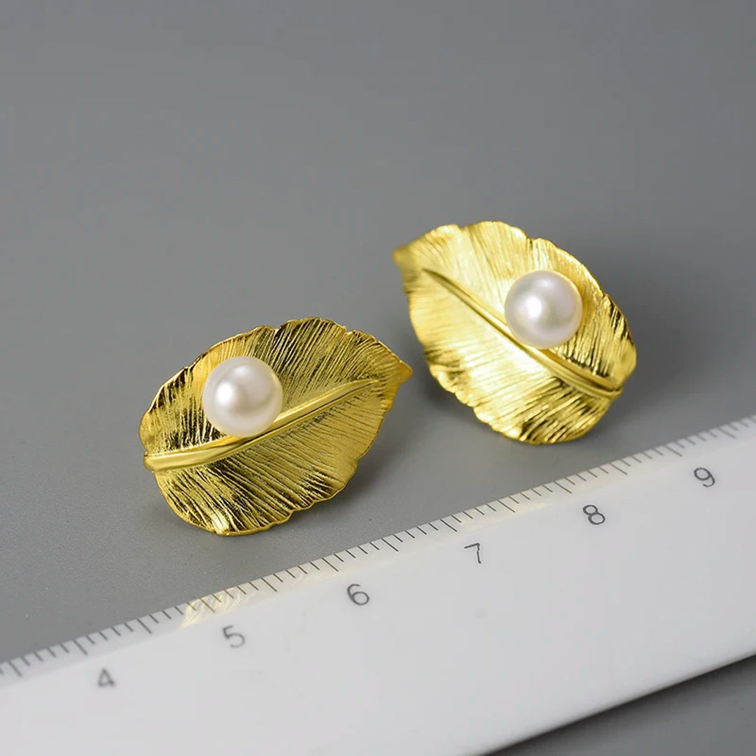 Leaf-Earrings-With-Natural-Freshwater-Pearl_6