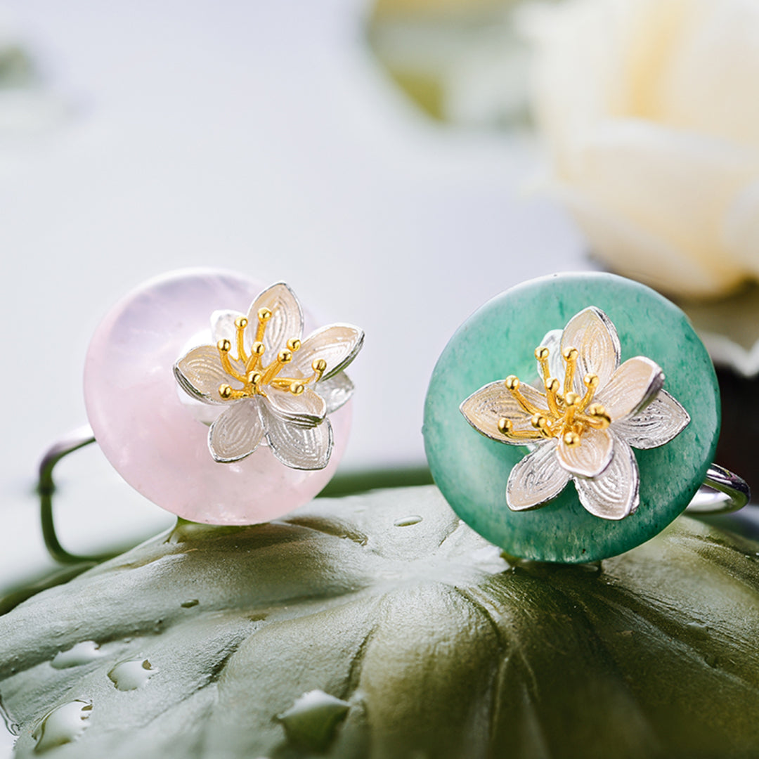 Lotus-Flower-Ring-With-Aventurine-Or-Crystal-By-Yonandole_8