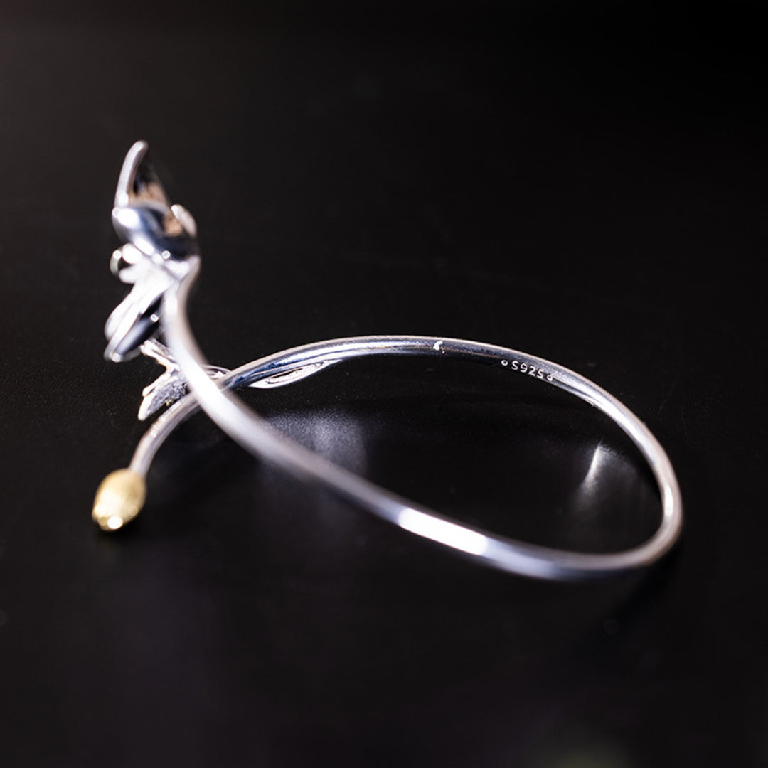 Orchid-Bangle-With-Blossom-And-Butterfly-By-Yonandole_6