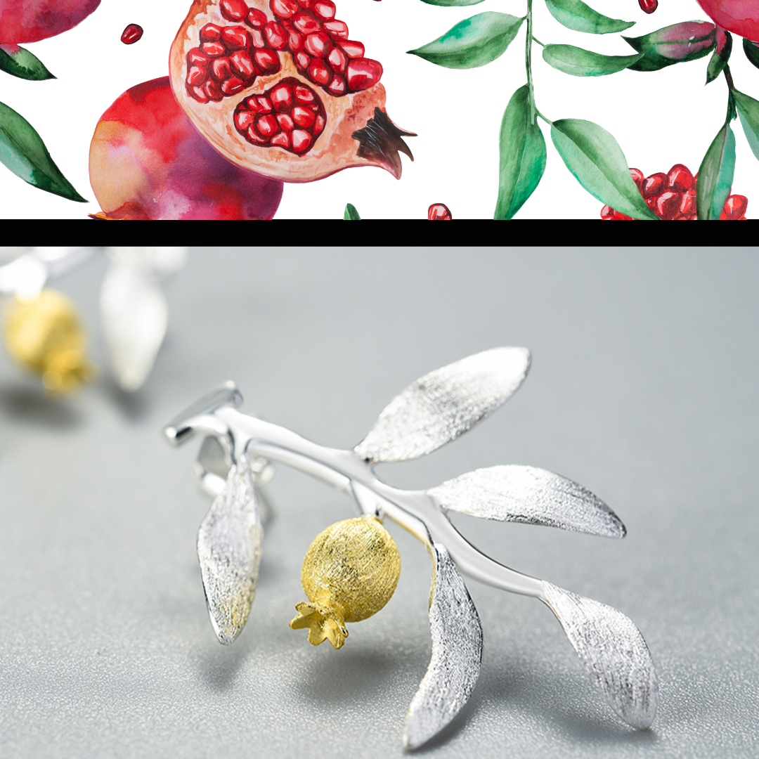 Pomegranate-Earrings-By-Yonandole