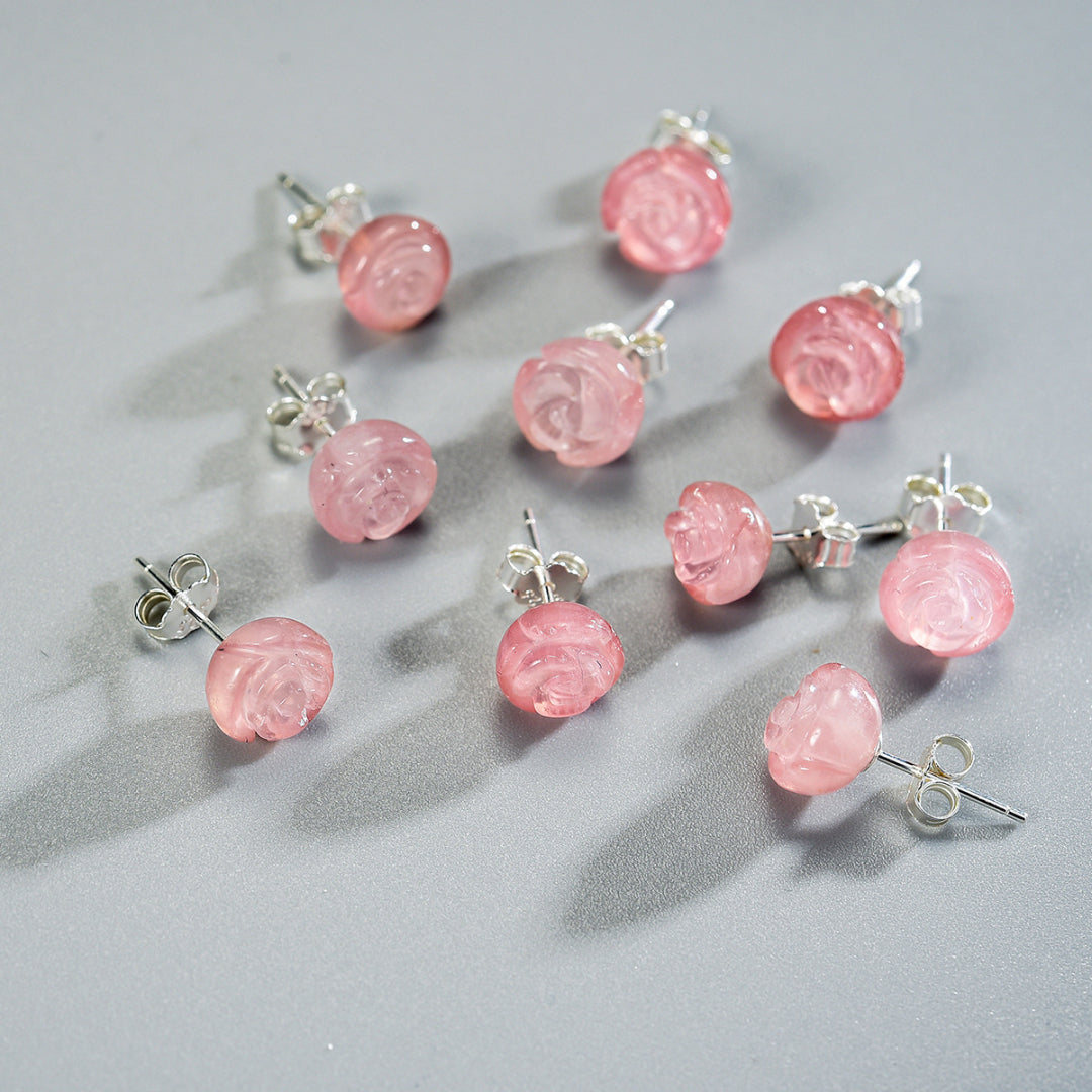 Rose-Earrings-With-Amethyst-Or-Quartz-By-Yonandole_0