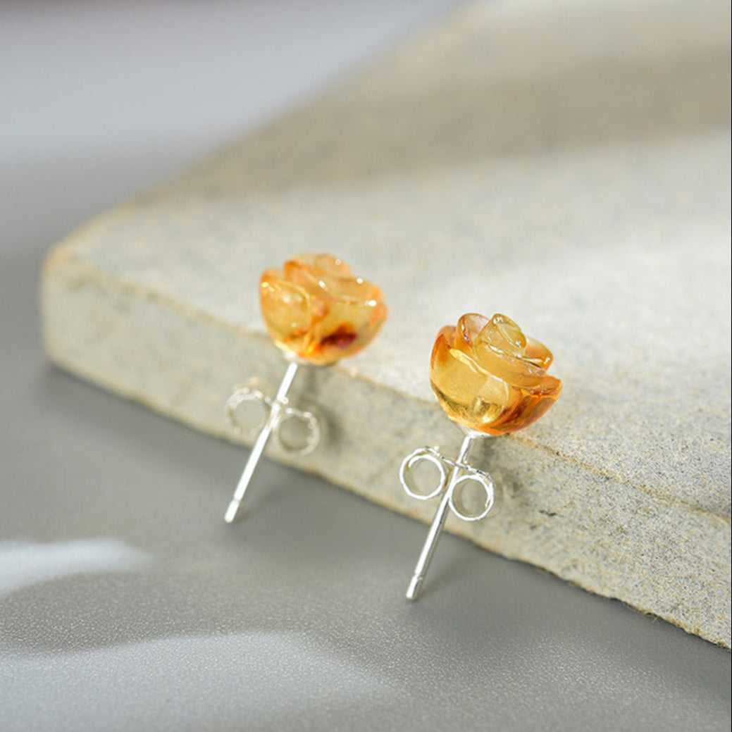 Rose-Earrings-With-Amethyst-Or-Quartz-By-Yonandole_6