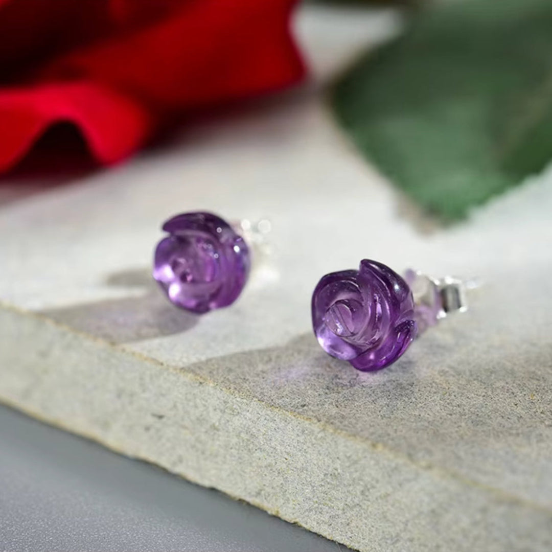 Rose-Earrings-With-Amethyst-Or-Quartz-By-Yonandole_9