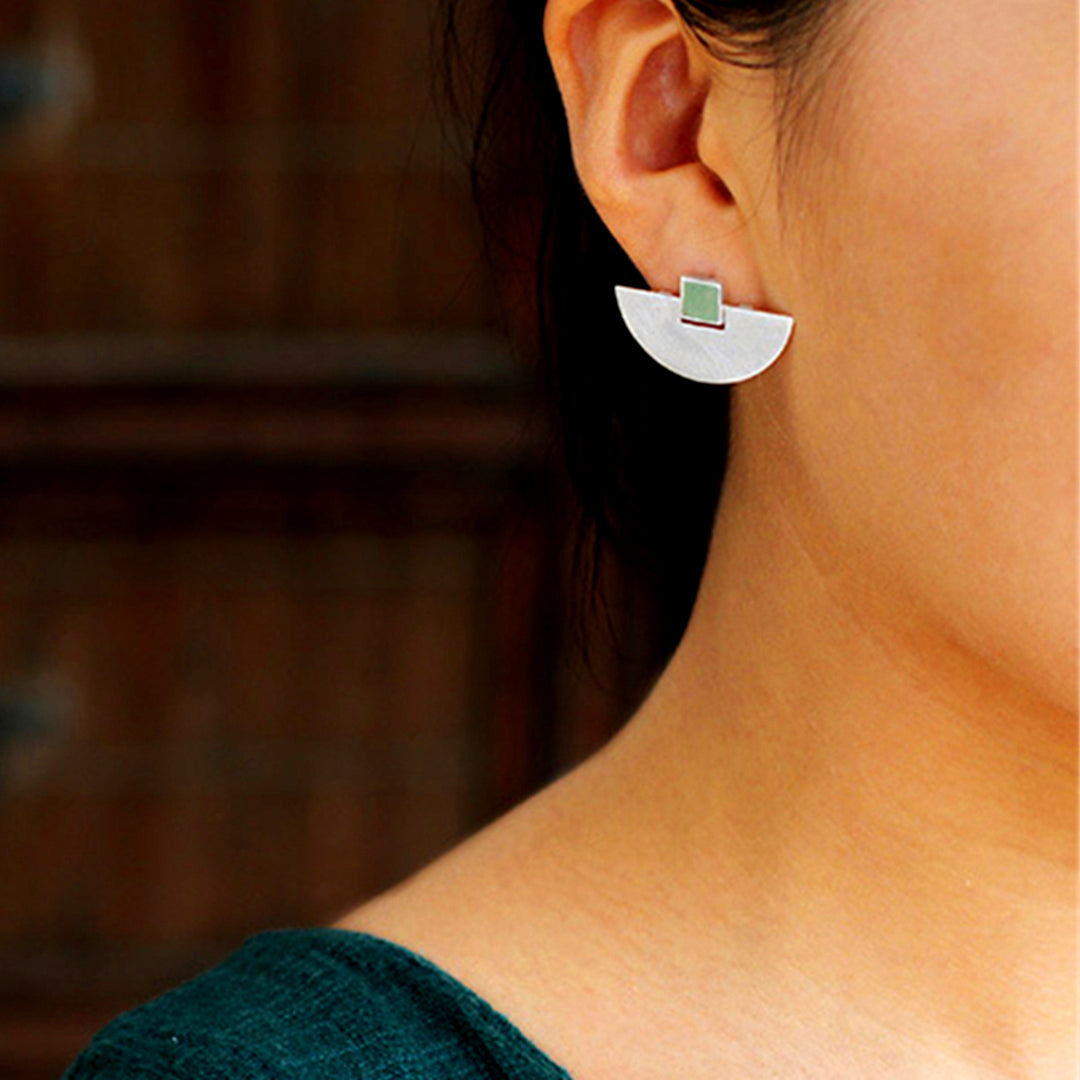 Semicircle-Earrings-With-Shell-Or-Aventurine-By-Yonandole_1