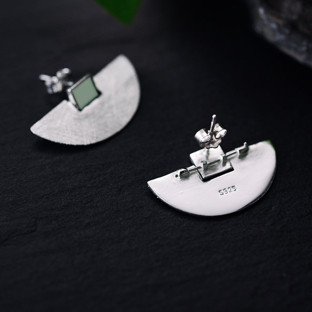 Semicircle-Earrings-With-Shell-Or-Aventurine-By-Yonandole_6