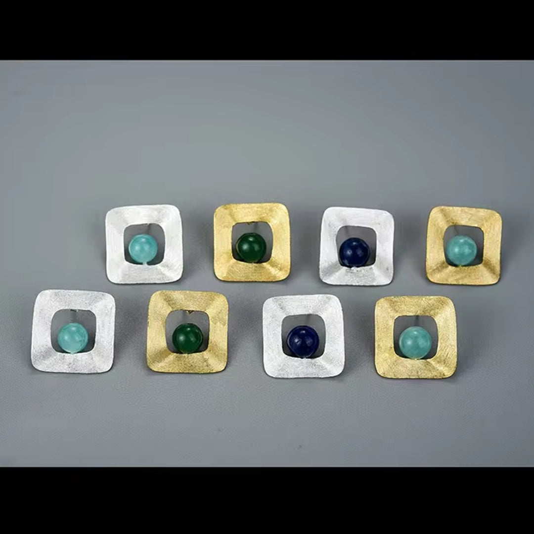 Square-Uneven-Earrings-With-Gemstone-By-Yonandole_7