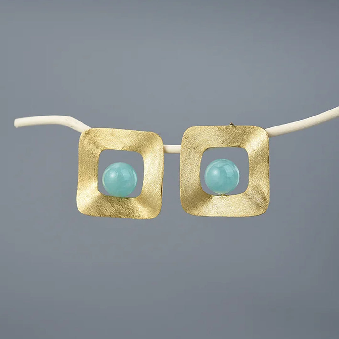 Square-Uneven-Earrings-With-Gemstone-By-Yonandole_9
