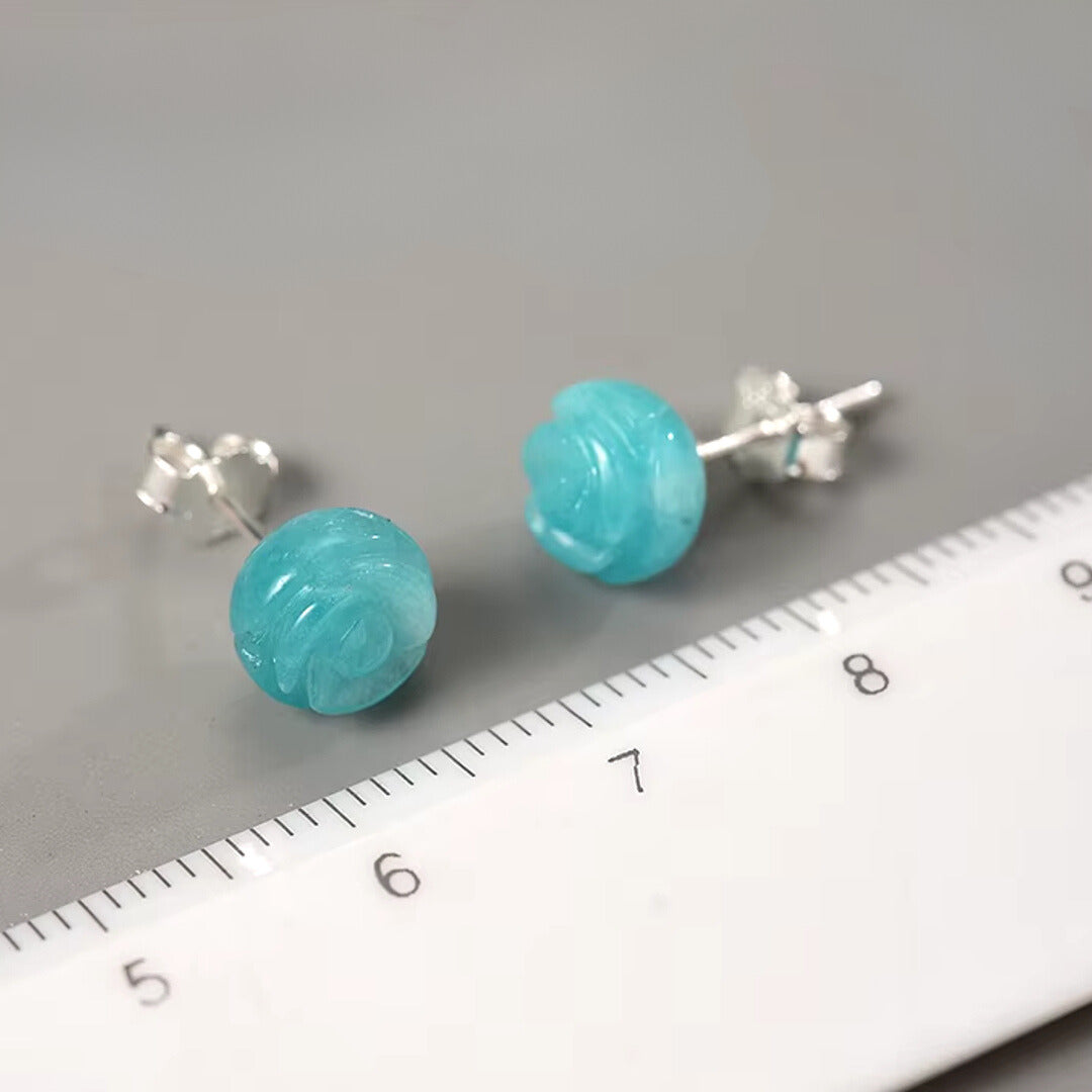 Stud-Earrings-With-Amazonite-Rose-By-Yonandole_3