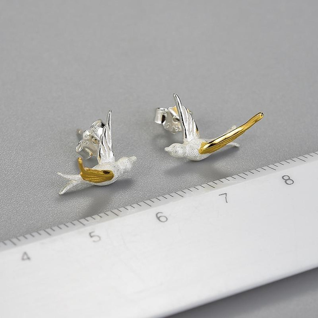 Stud-Earrings-With-Flying-Swallow-By-Yonandole_6