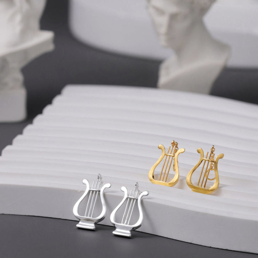 Stud-Earrings-With-Greek-Lyra-By-Yonandole_13