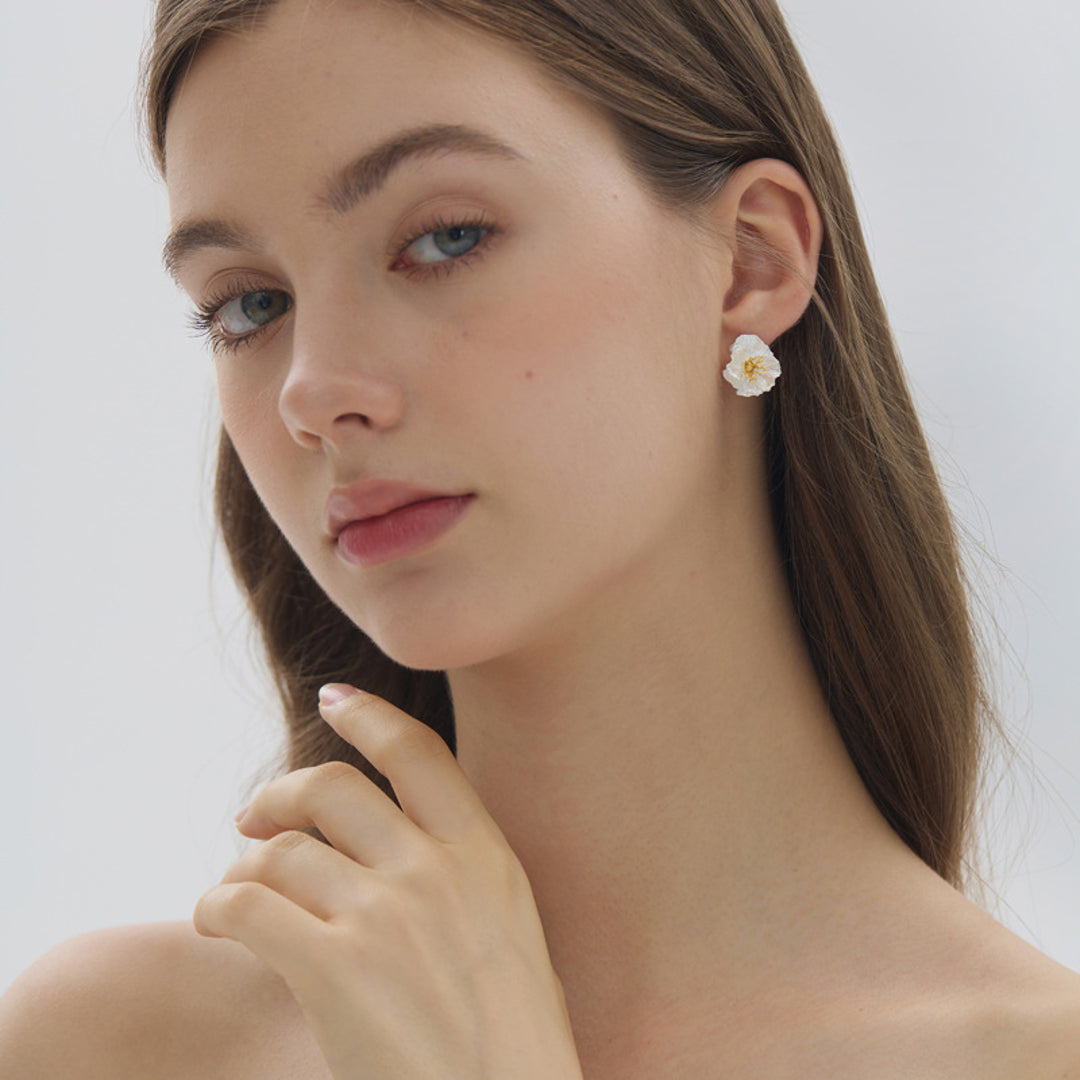 Stud-Earrings-With-Poppy-Flower-By-Yonandole_3