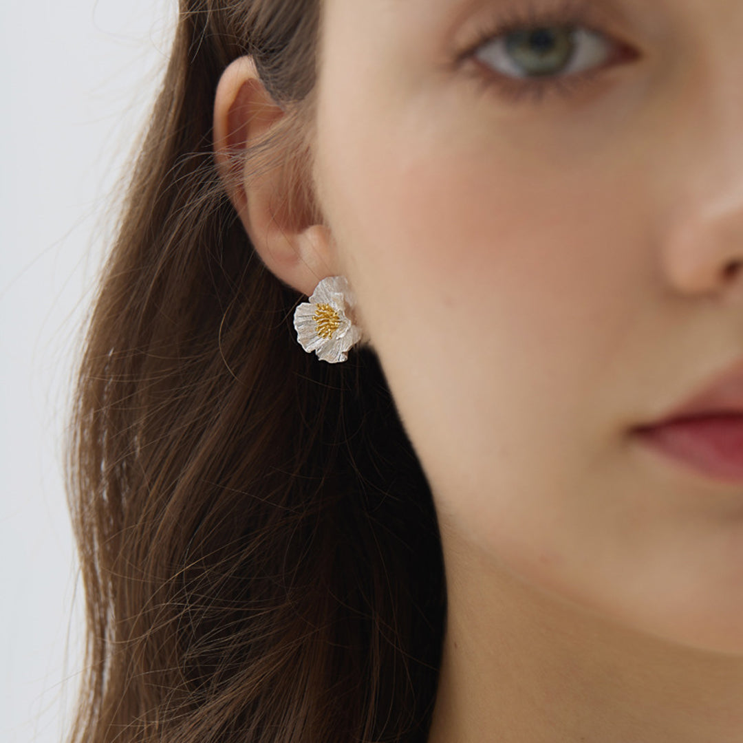 Stud-Earrings-With-Poppy-Flower-By-Yonandole_4