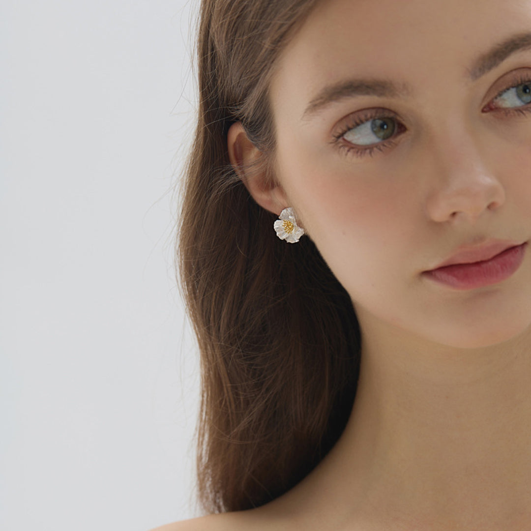 Stud-Earrings-With-Poppy-Flower-By-Yonandole_7