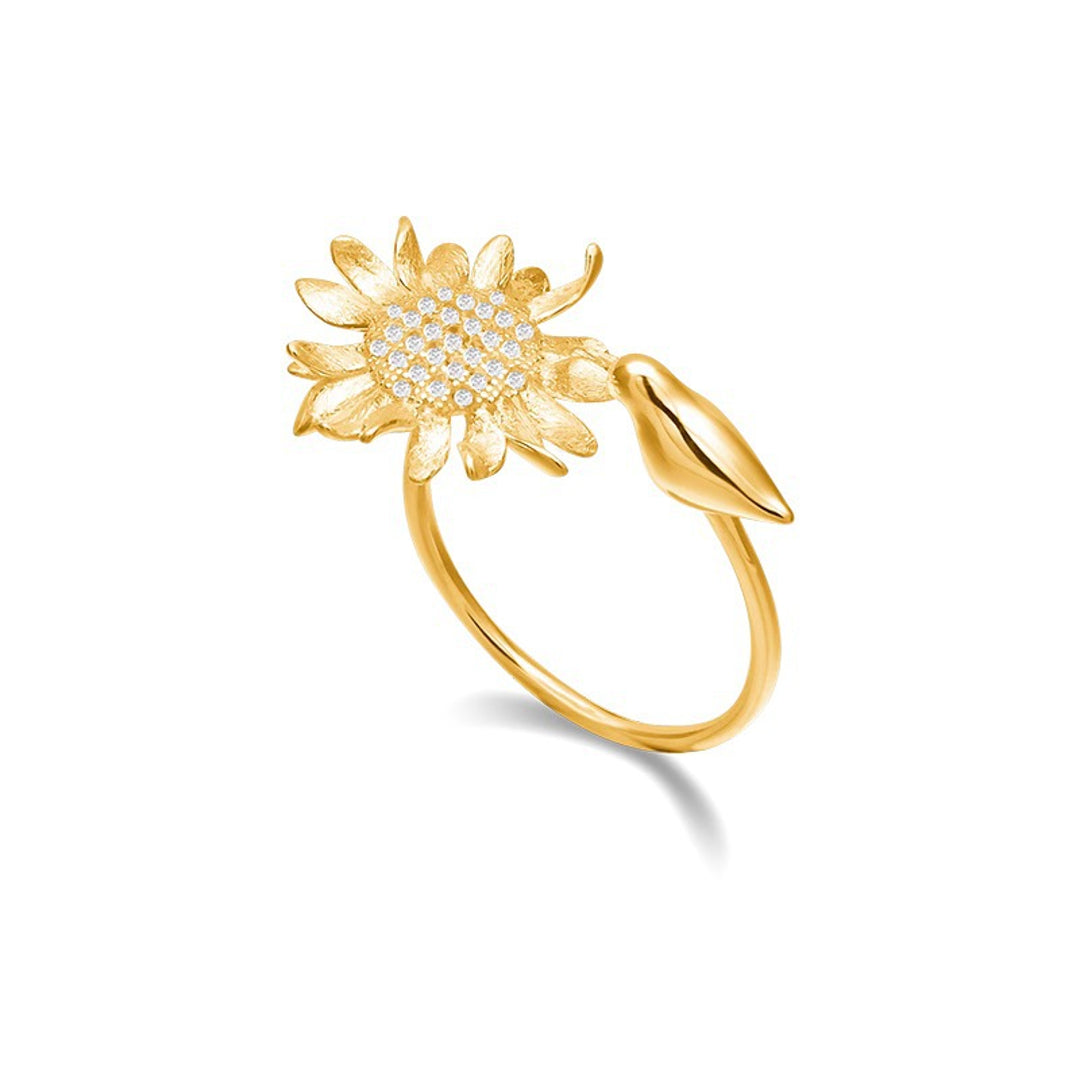 Sunflower-Ring-With-Zirconia-And-Bird-By-Yonandole_5