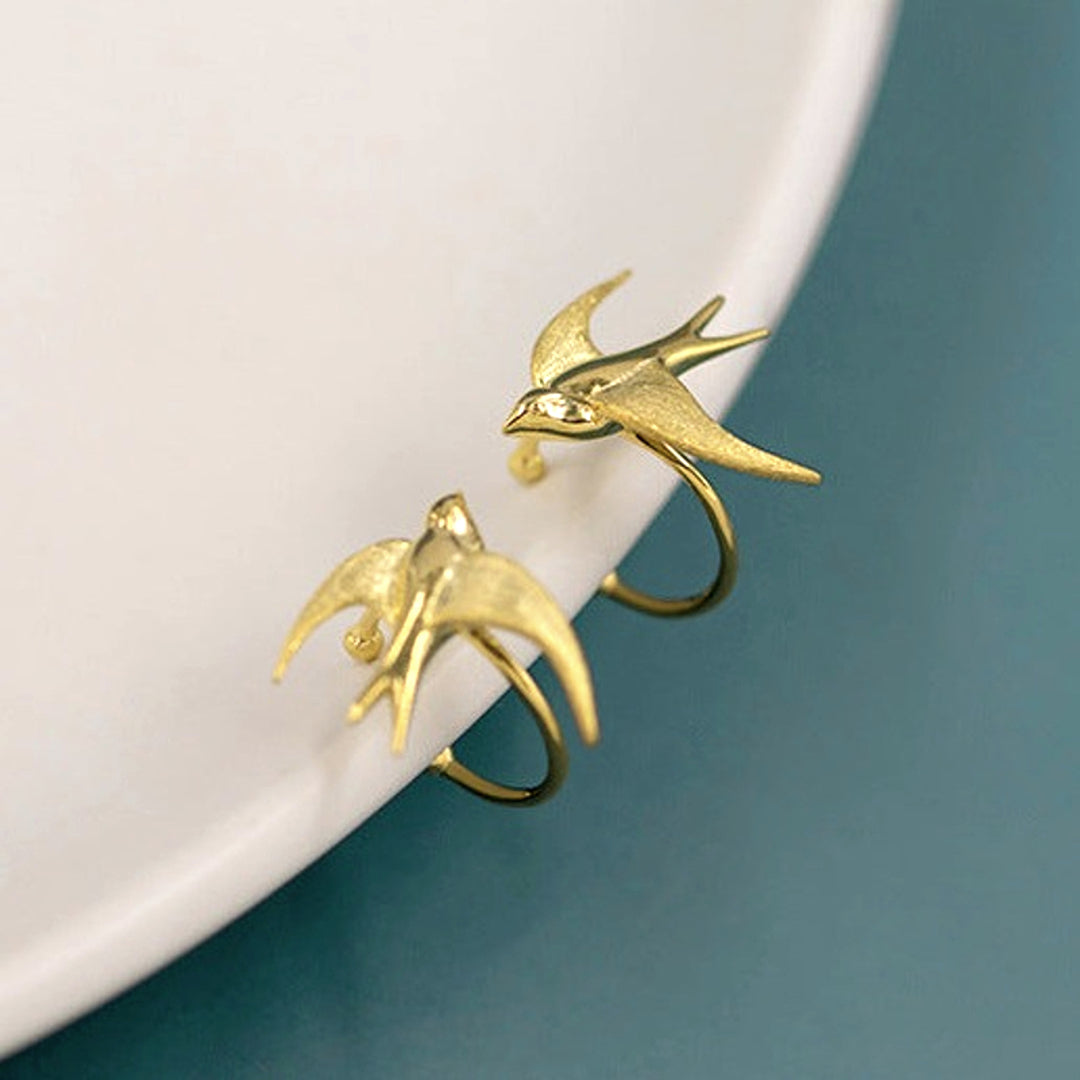 Trendy-Ear-Cuff-Earrings-With-Bird-By-Yonandole_2