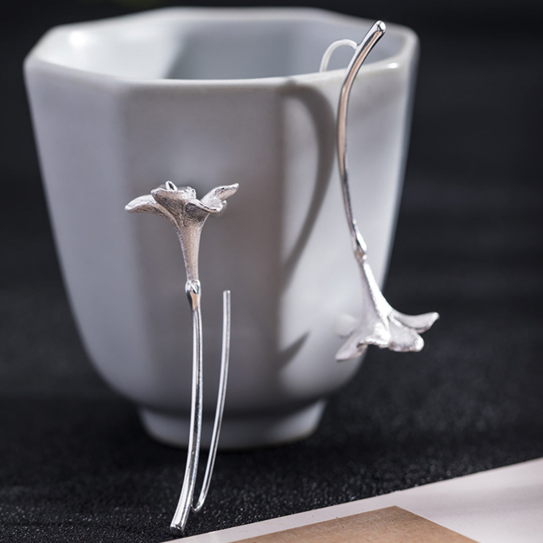 Trumpet-Flower-Dangle-Earrings-By-Yonandole_3
