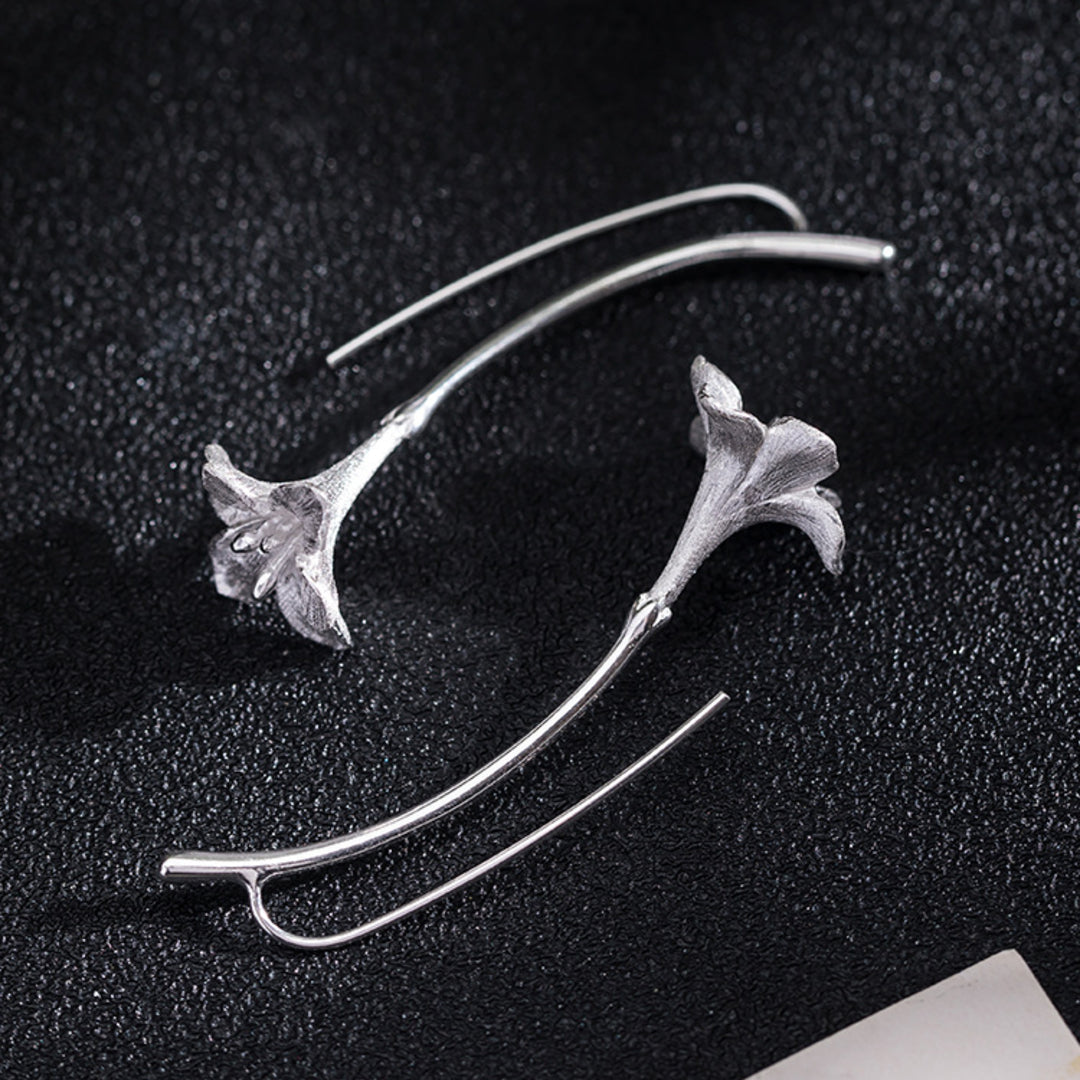 Trumpet-Flower-Dangle-Earrings-By-Yonandole_6