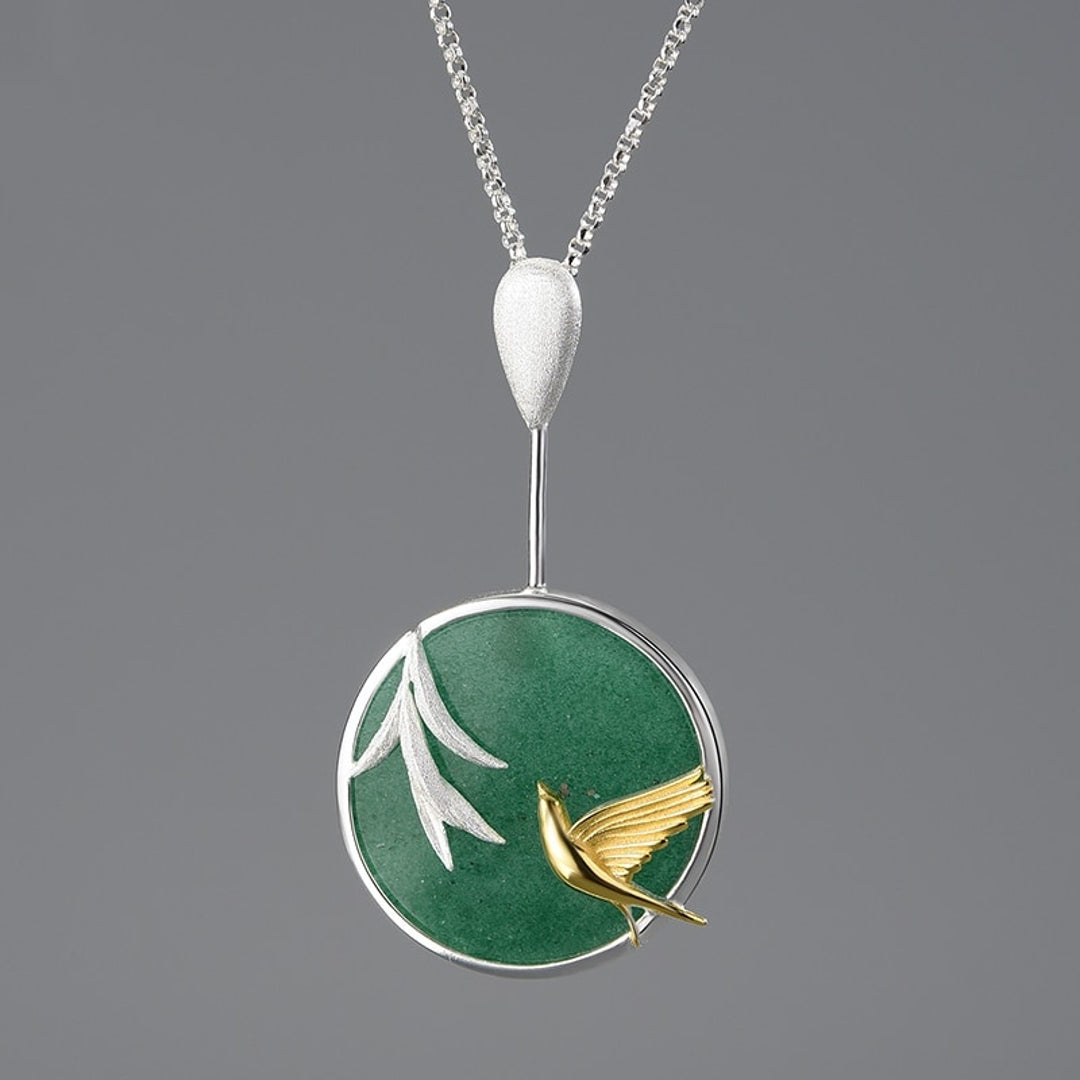 Aventurine-Pendant-With-Swallow-AndWillow-By-Yonandole_2