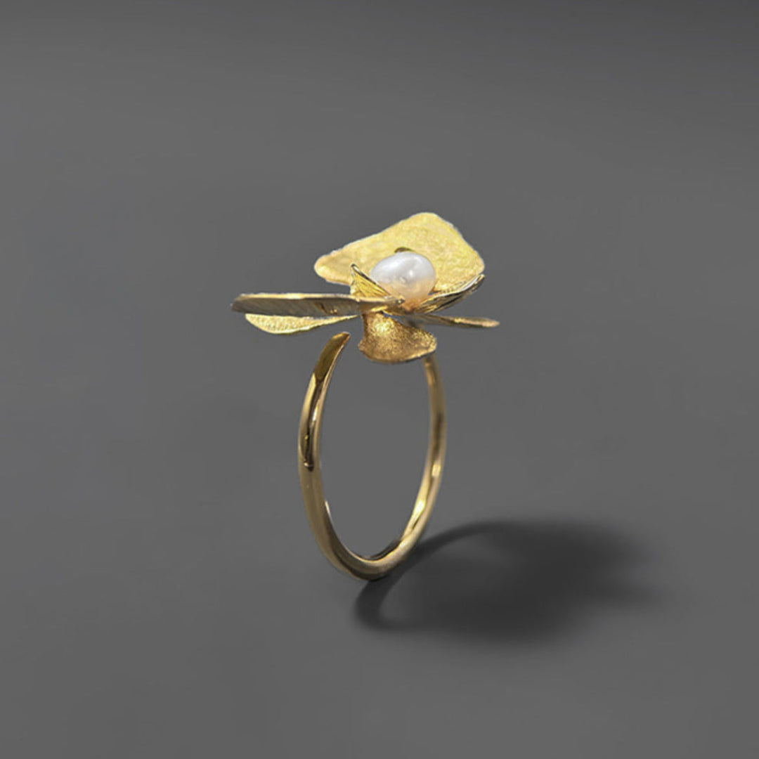 Butterfly-Orchid-Ring-With-Pearl-By-Yonandole_9