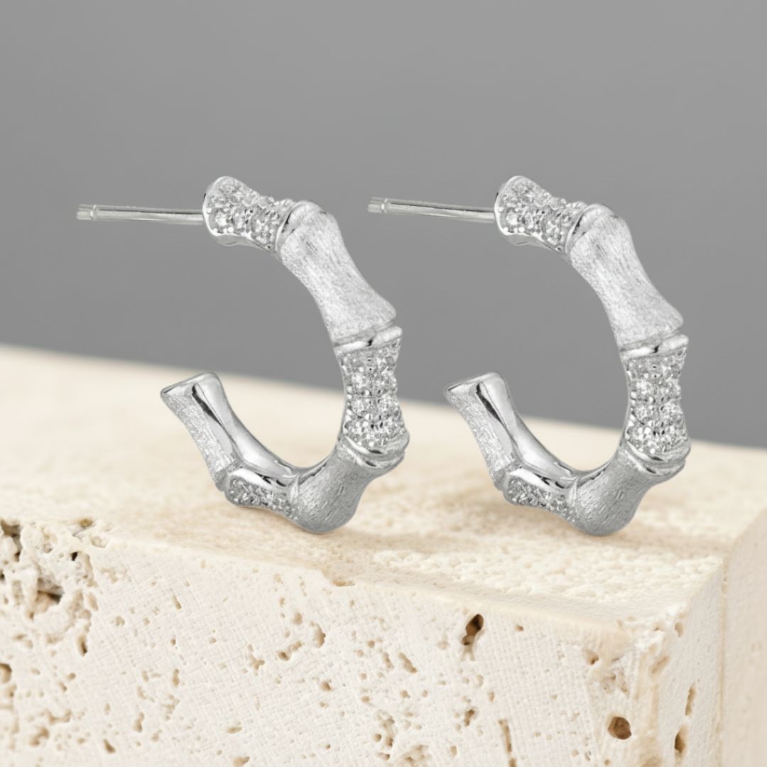 C-Hoop-With-Bamboo-Shape-And-Zirconia-By-Yonandole_7