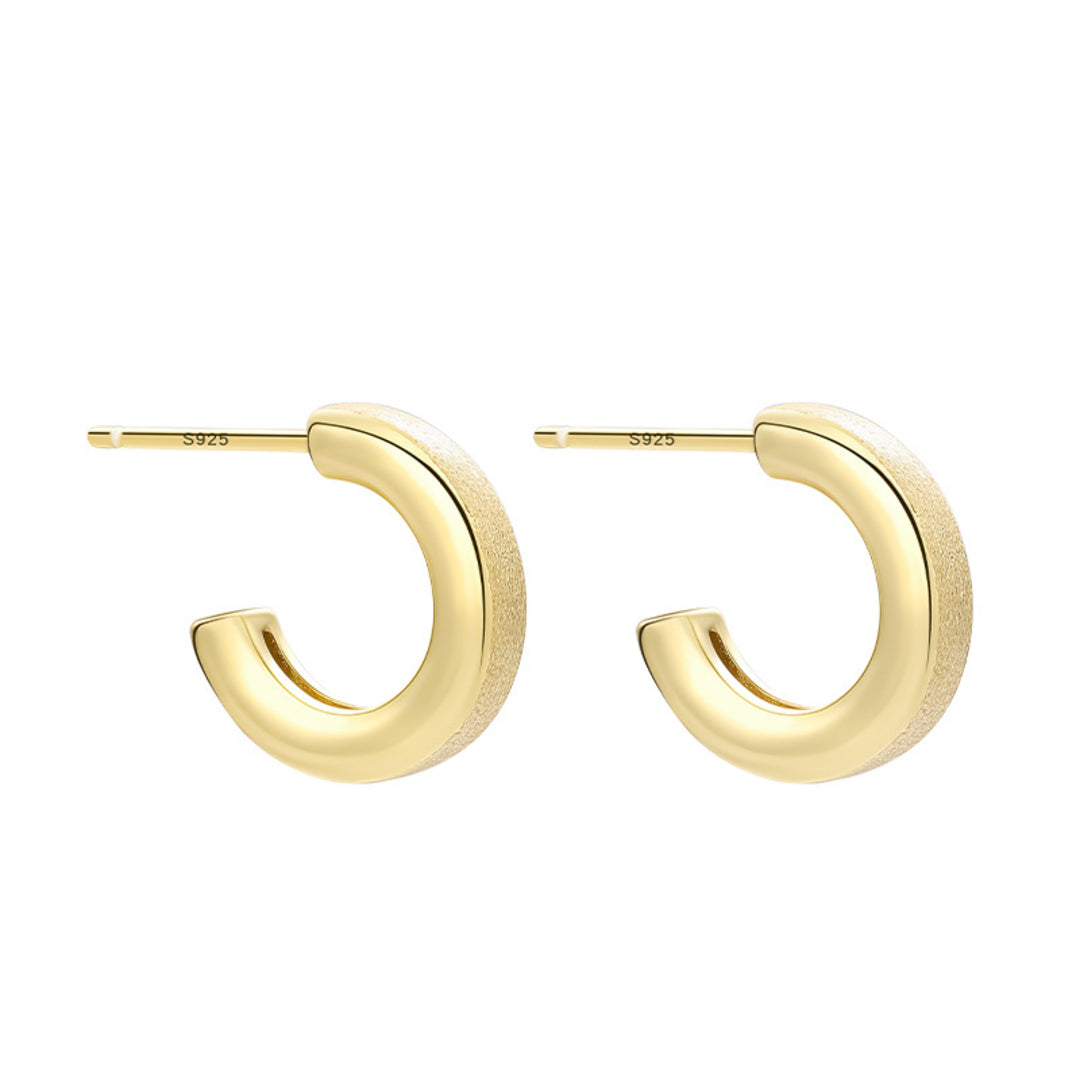 C-Hoops-Small-And-Partly-Brushed-By-Yonandole_5