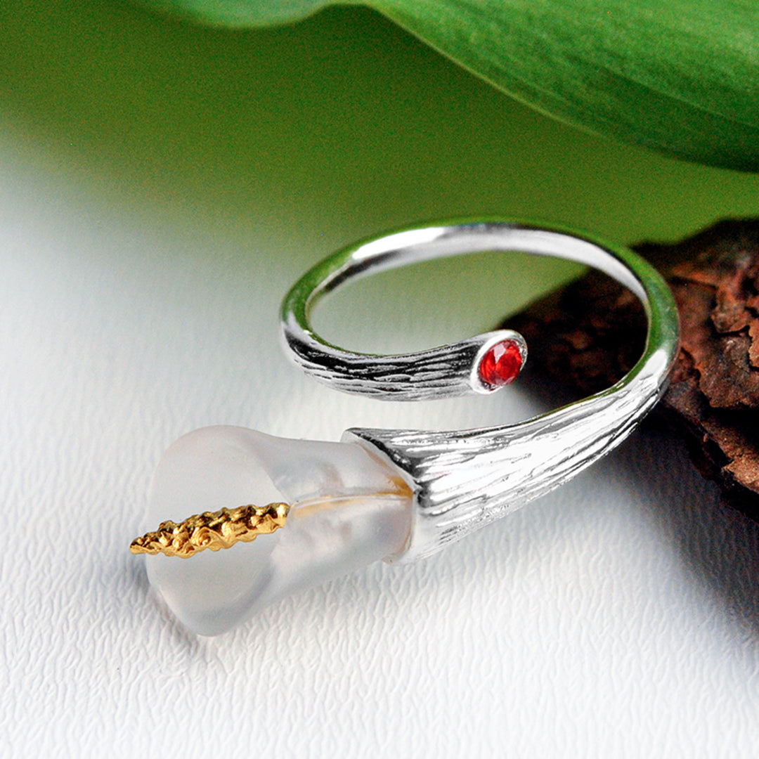 nOir Jewelry ノワールジュエリー Calla Lily Ring