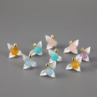 Carved-Rose-Earrings-With-Golden-Bud-By-Yonandole_1