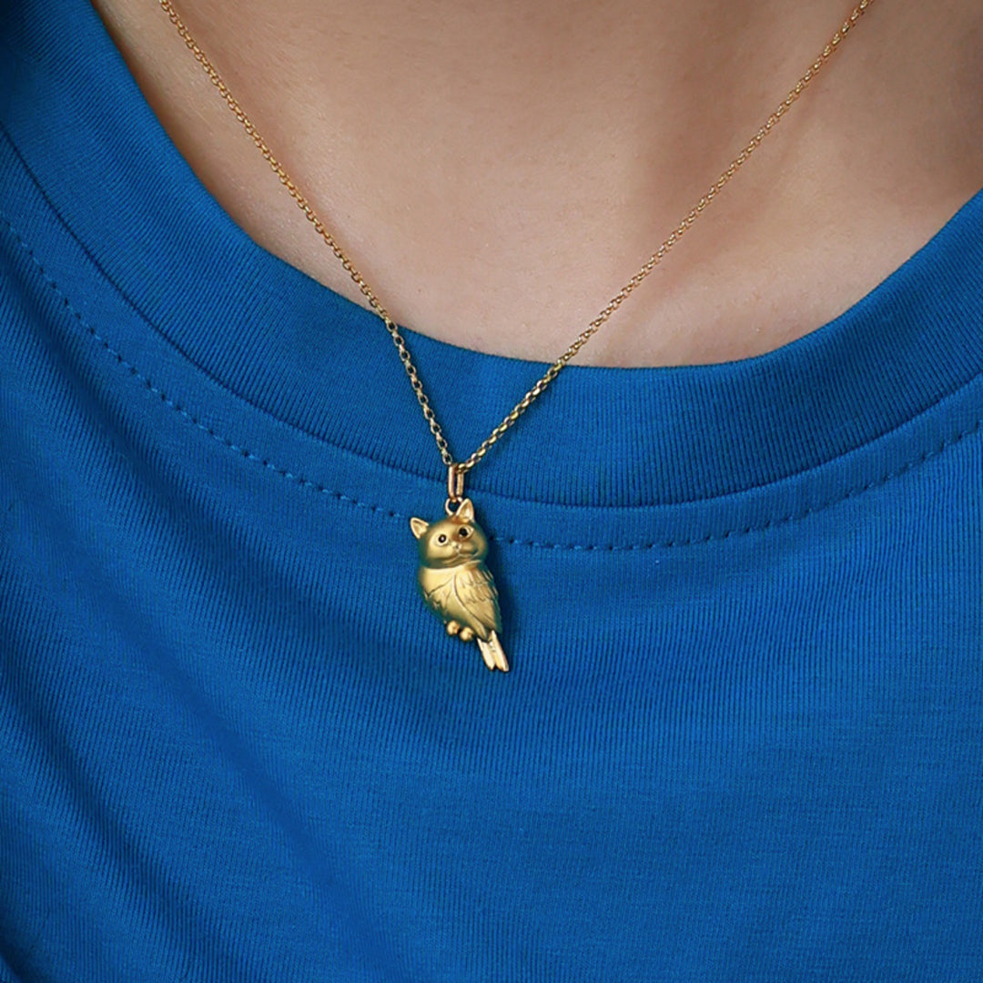 Cat-Bird-Pendant-With-Necklace-By-Yonandole_7