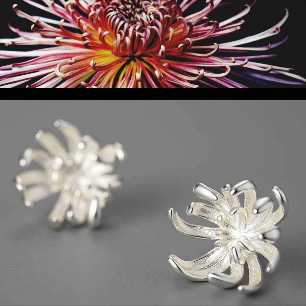 Chrysanthemum-Stud-Earrings-By-Yonandole_2 